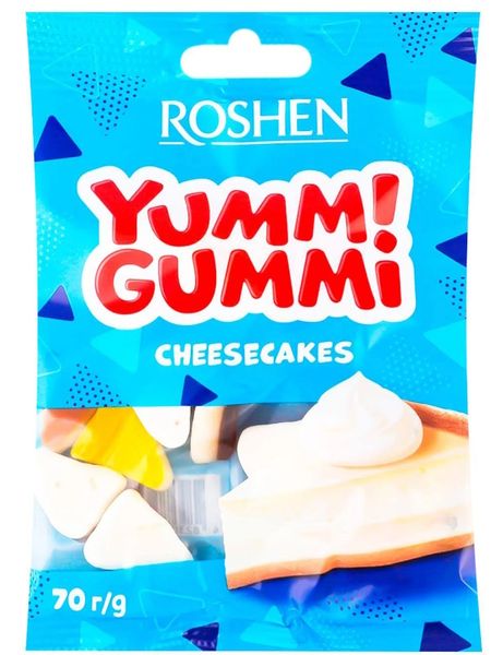 Желейные конфеты Roshen Yummi Gummi Cheesecakes 70 г 43491 фото