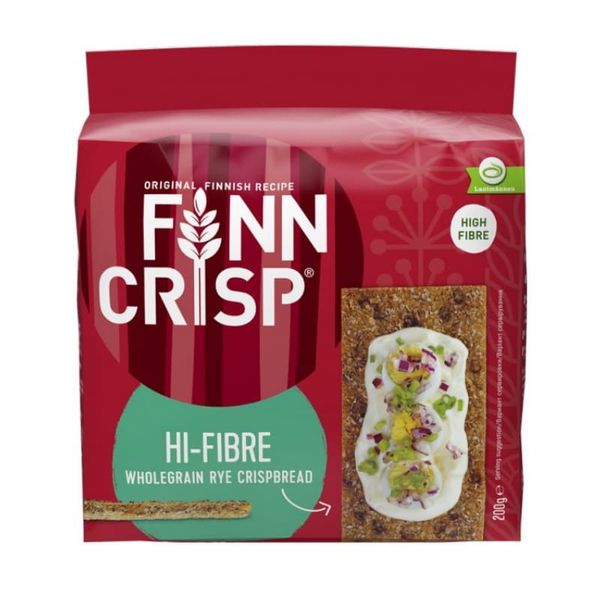 Хлібці Finn Crisp Hi-Fibre житні з висівками 200 г 5321 фото