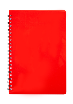 Тетрадь для записей GLOSS, L2U, B5, 80л., клетка, пластиковая обложка, красная BM.24552151-05 фото