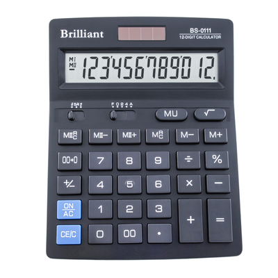 Калькулятор Brilliant BS-0111, 12 разрядов BS-0111 фото