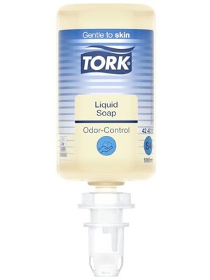 Жидкое мыло для рук Tork нейтрализатор запахов, 1 л, S4 (6 шт/ящ) 424011 фото