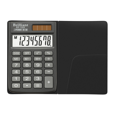 Калькулятор кишеньковий BS-100Х 8р., 2-пит BS-100Х фото