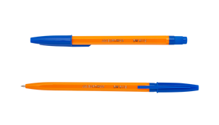 Ручка кулькова SUN, 0,7 мм, пласт.корпус, синє чорнило BM.8119-01 фото