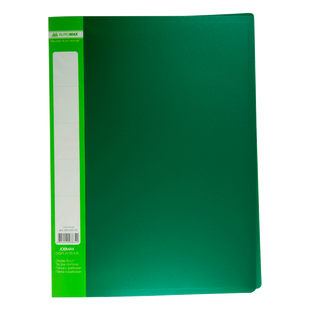 Папка з 30 файлами А4 JOBMAX, зелена BM.3611-04 фото