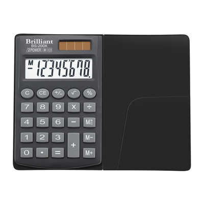 Калькулятор карманный Brilliant BS-200Х, 8 разрядов BS-200Х фото