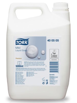 Tork Premium рідке мило м'яке (косметичне), 5000мл, кремове (3 шт/ящ) 400505 фото