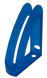 Лоток для бумаг АРНИКА Радуга, пластиковый, вертикальный, с передней стенкой, синий 80533 фото