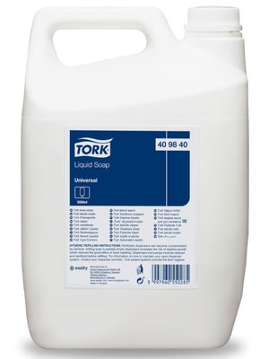Tork Universal Рідке мило-крем, 5000 мл., біле (1шт/ящ) 409840 фото