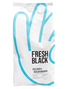 Кава свіжого обсмаження Fresh Black Colombua Bucaramanga (мелена) 1 кг 51005 фото