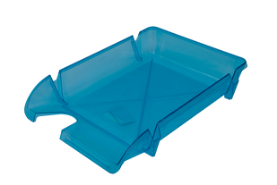 Лоток Компакт пластиковий, горизонтальний, блакитний 80605 фото
