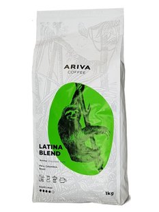 Кава свіжого обсмаження Ariva Latina Blend 1 кг 70068 фото