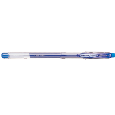 Ручка гел. Signo ERASABLE GEL 0.5мм, синя UM-101ER.(05).Blue фото