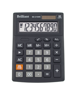 Калькулятор Brilliant BS-210NR, 10 розрядів BS-210NR фото