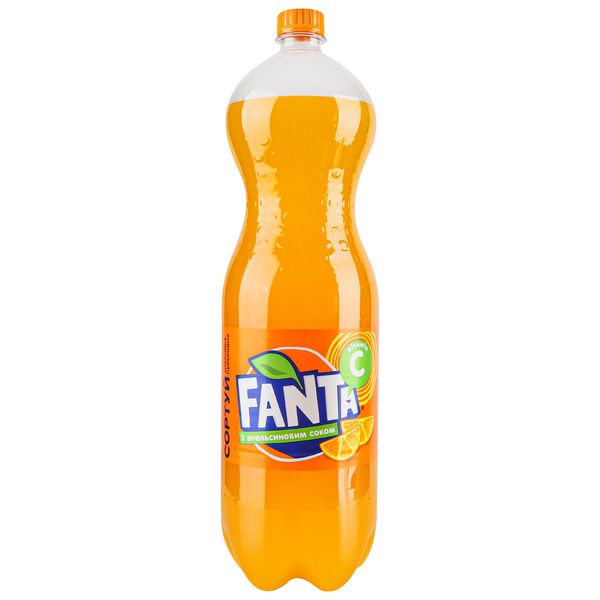 Напій газований Fanta Апельсин, 1,75 л 32499 фото