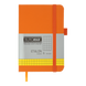 Книга записна ETALON 95*140, 96 арк., клітинка, обкл. штучна шкіра, помаранчевий BM.296160-11 фото