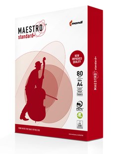 Бумага MAESTRO STANDARD+, А4, класс B, 500 листов MaestroA480ST фото