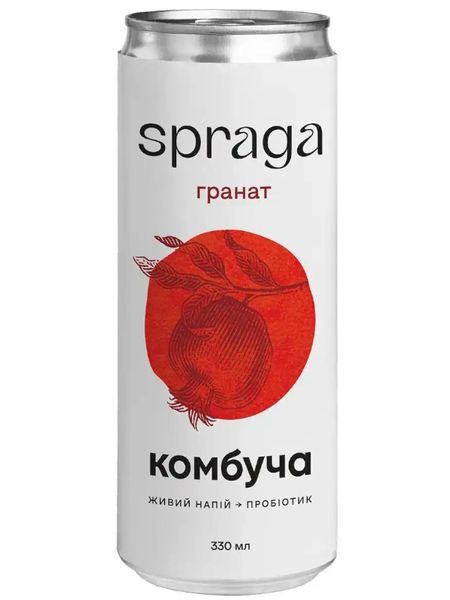 Комбуча Spraga Гранат 0.33 л 702077 фото