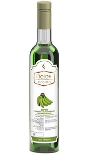 Сироп Dolce Aroma Зеленый банан 0.7л 81885 фото