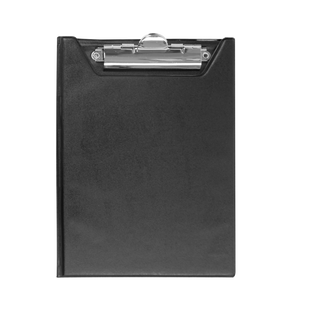 Клипборд-папка А5, PVC, чорний BM.3417-01 фото