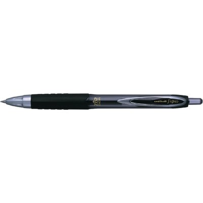 Ручка гел. авт. uni-ball Signo 207 micro 0.5мм, чорна UMN-207.(05).Black фото