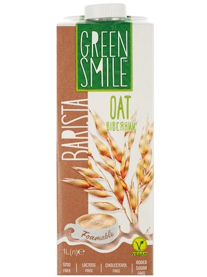 Напій ультрапастеризований Green Smile Barista Вівсяний 2.5%, 1 л 89970 фото