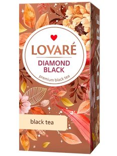 Чай черный Lovare Diamond Black 24 пакетика 1719 фото