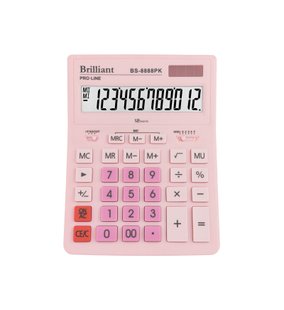 Калькулятор Brilliant BS-8888PK, 12 розрядів BS-8888PK фото