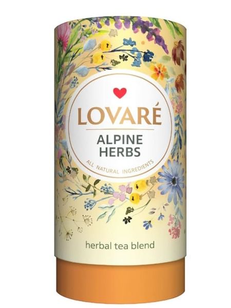 Чай листовий Lovare Alpen Herbs 80 г 71369 фото