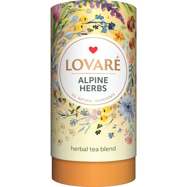 Чай листовий Lovare Alpen Herbs 80 г 71369 фото