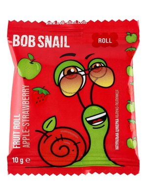 Конфета Bob Snail Яблоко-Клубника 10 г 44391 фото