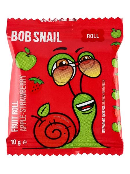 Цукерка Bob Snail Яблуко-Полуниця 10 г 44391 фото