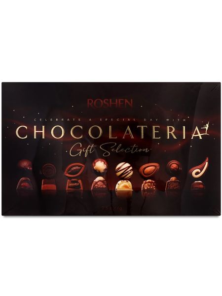 Цукерки Roshen Chocolateria 256 г 22359 фото