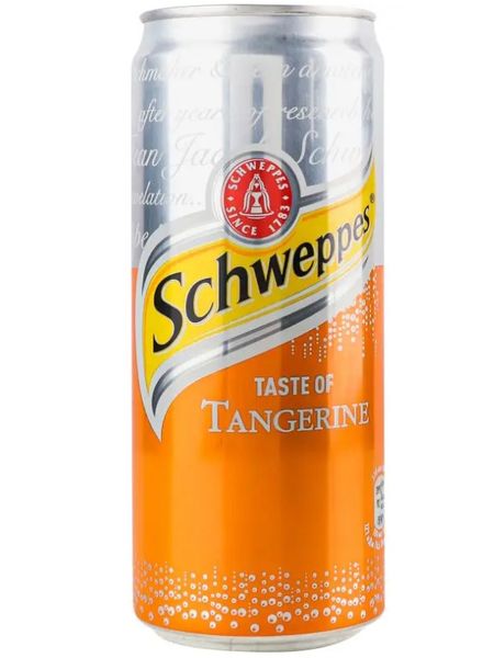 Напій безалкогольний Schweppes Tangerine 0.33 л 21506 фото