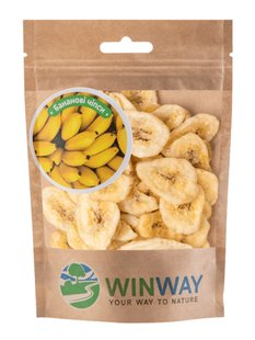 Бананові чипси WINWAY 70 г 00600 фото