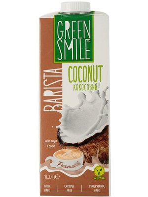 Напиток ультрапастеризованный Green Smile Кокосово-соевый 3%, 1 л 00038 фото