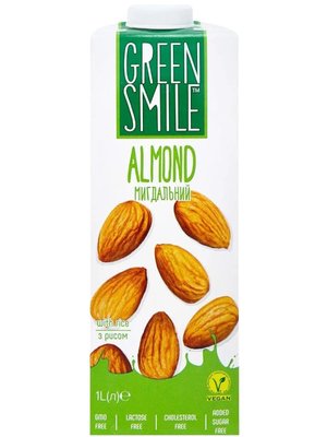 Напій ультрапастеризований Green Smile Рисово-мигдальний 1.5%, 1 л 88003 фото