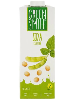 Напій ультрапастеризований Green Smile Соєвий 2.5%, 1 л 00632 фото
