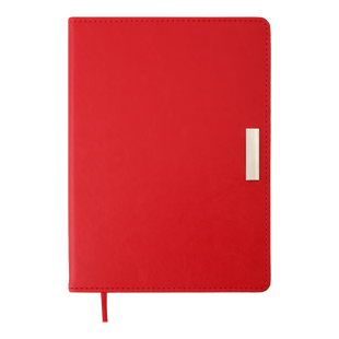 Щоденник недатований SALERNO, A5, червоний, штучна шкіра BM.2026-05 фото