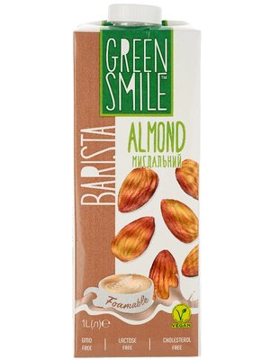 Напій ультрапастеризований Green Smile Мигдальний 2.5%, 1 л 00014 фото