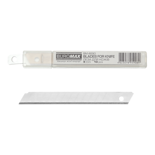 Леза для ножів, 9 мм, 10 шт/упаковка BM.4690 фото