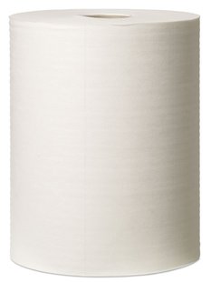Нетканий матеріал для протирання підвищеної міцності Tork Premium в рулонах, білий, 280 арк, 1 рул/упаковка 530137 фото