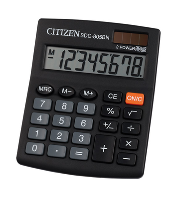 Калькулятор Citizen SDC-805NR, 8 разрядов SDC-805NR фото