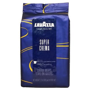 Кофе Lavazza Super Crema в зернах 1 кг 42025 фото