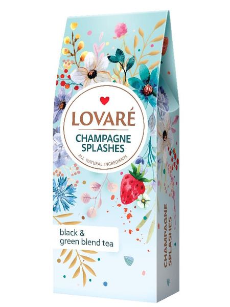 Листовий чай Lovare Champagne Splashes 80 г 01892 фото