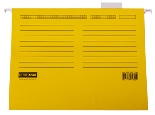 Підвісний файл А4, картонний, жовтий BM.3350-08 фото