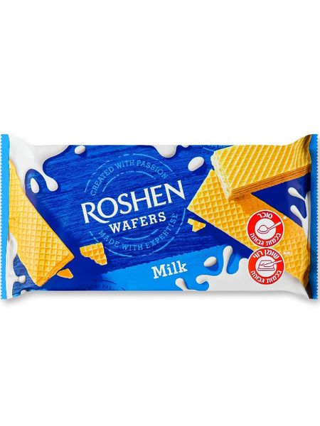 Вафлі Roshen Wafers Молоко ВКФ 216 г 25589 фото