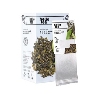 Чай Hello tea Молочний оолонг (улун) 20 пакетів 50022 фото
