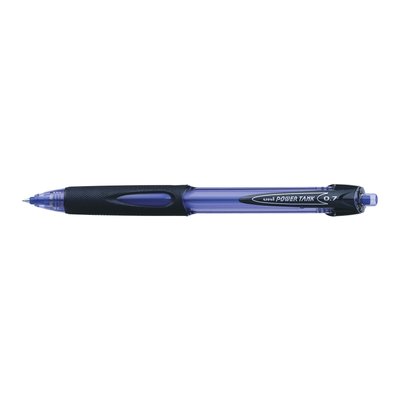 Ручка кульк. авт. uni POWER TANK 0.7мм, синя SN-227.Blue фото