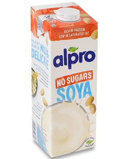 Напій соєвий Alpro без цукру 1 л 43398 фото