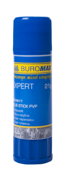 Клей-карандаш Buromax Expert 21 г BM.4917 фото